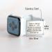 Laser Engraved Alert ID Tag for Apple Watch Band | Safety Plate for Fitness Runners & Sport Smartwatch | Medical ID Tag for Wrist Band - Buy Online on GoSupps.com
