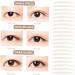 FOMIYES 20 Sheets Double Eyelid Sticker Tape Double Sided Makeup Tape for Eyes Natural Eyelid Patches Tool - Buy Online on GoSupps.com