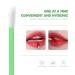 Paitok Disposable Lip Brushes - 200-Pack Lip Applicators for Lipstick & Gloss | Makeup Tool Set (Green) - Buy Online on GoSupps.com