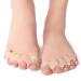 2 Pairs Toe Separators for Foot Pain Relief and Plantar Fasciitis - Correct Bunions & Hammer Toe - Toe Straighteners for Women & Men (Black) - Buy Online on GoSupps.com
