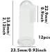 12 Pieces Pet Finger Toothbrush Soft Silicone Pet Finger Toothbrush Food Safety Tooth Cleaner Dog Cat Dental Brushes Kit for Dogs Cats Pets Dental Care(Transparent Color) - Buy Online on GoSupps.com