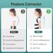 Adjustable Back Support Brace Posture Corrector for Men and Women - Relief from Upper Back, Shoulders and Neck Pain - Clavicle Hunchback Support - Size L - Buy Online on GoSupps.com