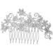 DOITOOL Wedding Headpiece for Bride Vintage Silver Hair Side Combs Rhinestone Headpiece Silver Headpiece Crystal Silver Tiara Vintage Hair Side Combs Wig Hair Comb Pearl - Buy Online on GoSupps.com