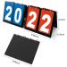 Portable Table Top Multi Sports Scoreboard Flipper - Basketball Football Soccer Tennis Badminton Score Keeper - Style 2 - Buy Online on GoSupps.com
