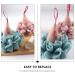 1pc Ice Cream Bath Ball Body Scrubber Sponge Ice Cream Loofah Sponge Mesh Pouf Bath Sponge Body Exfoliator Mesh Bath and Shower Sponge Men Body Wash Polyester Gel Girl Child White - Buy Online on GoSupps.com