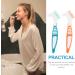Shop Wofashpuret Travel Toothbrush Set - Perfect for Dentures & On-the-Go! Compact Toothbrush Holder & Carrier for Ultimate Convenience in International Travel. - Buy Online on GoSupps.com