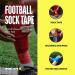SPORTTAPE Self-Adhesive Football Sock Tape | 5cm x 4.5m - White | Cohesive Bandage Sock Wrap Shin Pad Tape | Goalkeeper Wrist Tape & Football Ankle Tape | Pet & Vet Wrap for Dogs Horse - Single Roll White 5x450 cm (Pack of 1) - Buy Online on GoSupps.com
