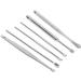 Aatraay Cleang Ear Wax Removal 6Pcs Set Stainless Steel Ear Wax Pickers with Box - Buy Online on GoSupps.com