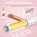 Dual Voltage Curling Iron 1 Inch - Portable Mini Travel Curling Iron 110-240V with Anti-Scalding Cover & Fast Heating | Perfect for Short Hair - Includes Storage Bag (White Gold - Buy Online on GoSupps.com