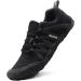 Weweya Barefoot Shoes Women's Minimalist Cross Training Running Shoe 7-7.5 Black - Buy Online on GoSupps.com