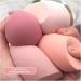 8 PCS Makeup Puff Sponge Cosmetics Powder Puff Foundation Make-up For Women Blender Makeup Tool Set(4 Purple 4 Green) - Buy Online on GoSupps.com