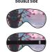 Small Pink Flowers Eye Mask - Soft Adjustable Sleep Mask for Men & Women | Comfortable Nighttime Eye Cover - Buy Online on GoSupps.com
