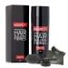 Volume Hair Fibers VOLUMON Keratin Hair Building Fibers for Thinning Hair Instantly Conceals Thinning Areas for Fuller Thicker Hair for Men and Women 28g PLUS Hairline Optimizer & Applicator Light Brown