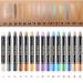 15 Colors Waterproof Eyeshadow Stick Set - Long Lasting Shimmer & Glitter Eye Shadow Pencil by Petansy - Buy Online on GoSupps.com
