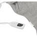 Ergonomic Back Heating Pad - 6 Temperature Levels | Silver Grey | UK Plug 220V - Ideal for Home & Office - Buy Online on GoSupps.com