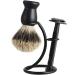 ANTIOCH 2-in-1 Men's Shaving Tool Holder | Curved Shaving Brush & Manual Shaving Knife | Premium Beard Accessories - International Shipping Available - Buy Online on GoSupps.com