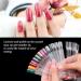 Doduos 100 Pieces Nail Art Display Tips Sticks - Transparent Nail Polish Color Card Plates for DIY Nail Art & Nail Studios - Buy Online on GoSupps.com