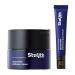 StayUth Anti-Aging & Hydration Duo Set: Wrinkle Spot Treatment Serum (15 ml / 0.5 fl oz) + Lipozombie Refillable Cream (50 ml / 1.7 fl oz) | Korean Skincare with Peptides Niacinamide Ceramide & Pate