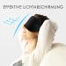 Joyhabit Silk Sleep Mask - Adjustable Eye Mask for Men & Women | Large Design for Peaceful Sleep | Black - Buy Online on GoSupps.com