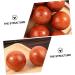 Fomiyes Solid Wood Massage Balls - 6-Pack Baoding Balls for Deep Tissue Foot & Muscle Massage | Ideal for Gymnastics & Fasciitis Relief - Buy Online on GoSupps.com