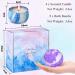 Bath Bombs Gift Set for Women - 5 Colorful Fizzy Bath Bombs & 4 Scented Candles - Perfect for Valentine's Day & Birthdays - Buy Online on GoSupps.com