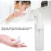 Foaming Bottle with Silicone Brush Head Prevent Water Leakage Convenient Fill Water Round Bottom Press Foaming Pump Transparent Lotion or Facial Cleanser Bottling (100ML) - Buy Online on GoSupps.com