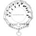 rflaueo 1pc 4mmx60cm Metal Choke Chain for Dog nti Bark Collars for Dogs Durable Thick Prong Collars for Pet Outdoor Training Anti Bark Collars for Dogs(U139-1) - Buy Online on GoSupps.com