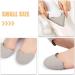 Baluue Ballet Dance Toe Pads - Soft Pointe Shoe & High Heel Toe Caps for Women & Girls | Large Size 10.80x7.70x0.40CM | International Shipping - Buy Online on GoSupps.com