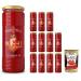 Italian Gourmet - Rosso Gargano - Passata de Tomates des Pouilles 12 x 690 ml pur e de tomate italienne lisse id ale sauce tomate pizza p tes rag m diterran enne + Italian Gourmet polpa