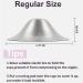 Boboduck Silver Nursing Cups - Nipple Shields for Newborn Breastfeeding - Soothe & Protect Nipples - Trilaminate 999 Silver (Regular Size) - Buy Online on GoSupps.com