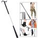 Perfk 2-in-1 Dressing Aid Tool - Long Handle Shoe Opener & Sock Remover for Easy Dressing | Ideal for Disabled & Elderly - Buy Online on GoSupps.com