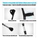 Fold Forearm Crutches/Cane Adjustable Walking Support Walking Stick Underarm Elbow Lightweight Help Walk Crutches for Injury Disability Elderly 2pack - Buy Online on GoSupps.com