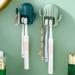 Haiaxx Wall-Mounted Cactus Toothbrush Holder - Multifunctional Bathroom Organizer & Hook for Razors | Stylish White Design - Buy Online on GoSupps.com