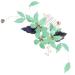 FRCOLOR Hair Comb Hair Accessories Pearl Bridal Hair Comb Jeweled Hair Clips Bridal Hair Clip Rhinestone Trim Wedding Hair Clips for Brides Hair Accessories for Women and Metal