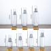 Hemoton 5pcs 20ml Mini Glass Pump Bottles - Refillable Perfume & Essential Oil Dispenser for Travel & Home (Silver) - International Shipping Available - Buy Online on GoSupps.com