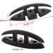 VTurboWay 2 Pack 5 Folding Dock Cleat - Marine Grade Nylon, Black (M6) - Long and Short Screws Included - Buy Online on GoSupps.com