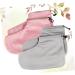 ULTECHNOVO 2 Pair Wax Care Booties Paraffin Wax Clothes Paraffin Wax Feet Moisturizing Wax Foot Covers Paraffin Wax Foot Liners Gel Heel Socks Heat Preservation Foot Strap Insulation Cotton 28x20cm Pink - Buy Online on GoSupps.com