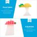 FRCOLOR Silicone Toe Separators and Nail Spacers - 24PCS Fruit Shape Dividers for Nail Polish and Pedicure DIY - Buy Online on GoSupps.com