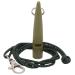 Acme dog whistle No.210.5 + free pipe band |Audible for all dogs - loud and extensive |For professional recall dog training (Olive Drap)