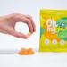 Herbaland Oh My! Gummies Snacks Low-Sugar High-Fiber Vegan Gluten-Free 12 x 50g (Box of 12) Compostable Pouch Peach Flavor - Buy Online on GoSupps.com