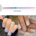 Gootrades Nail Art Clean Up Brushes - 2 Pcs Round&Angled Nail Brushes for Polish Mistakes - Acetone Resistant, Finger Cleaning Brushes - Buy Online on GoSupps.com