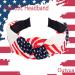 Outyua 4th of July Patriotic American Flag Knotted Headband Independence Day Red White and Blue Hairband USA Star Outfits Hair Accessories for Women Girls - Buy Online on GoSupps.com