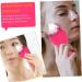 Beavorty Ice Cube Tray & Roller - Reusable Silicone Face Ice Tool for Skin Massage - Pink 15x6CM - Buy Online on GoSupps.com