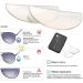 Cikiki Reusable Bifocal Liquid Stick-On Reading Lens | Silicone Enlarging Presbyopia Solution - Transparent 150 - Buy Online on GoSupps.com