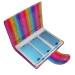 Finger-Deficiency Stamp Plate with 50 Compartments for Nail Art | Rainbow Organizers for Large Templates - Perfect Nail Stamping Case - Buy Online on GoSupps.com