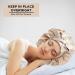 Satin Silk Reversible Hair Bonnet for Women - Non Slip Adjustable Double-layer (Coffee/Champagne) - Buy Online on GoSupps.com