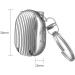 Mini Nail Clipper Keychain - Portable Travel Nail Cutter with Nail Files | Foldable Stainless Steel Design (Black) - Buy Online on GoSupps.com