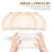 20Pcs MORGLES HD Transparent Wig Caps - Stretchy Nylon Stocking Caps for Women - Buy Online on GoSupps.com