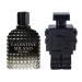 Valentine Milano for Men (EDP) & Robot Black Cologne For Men (EDT) Fragrance for Men 3.4 Fl Oz Each (Pack of 2)