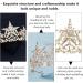 Lurrose Rhinestone Crown Tiara Headband for Brides & Girls - Golden Bridal Star Crown for Wedding Birthday Party & Prom - Buy Online on GoSupps.com